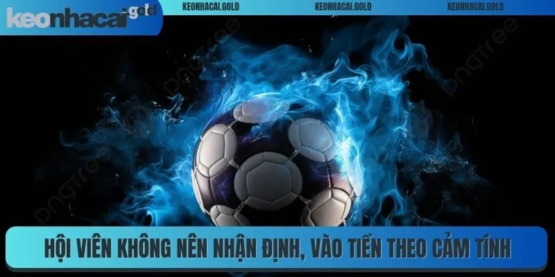 Hội viên không nên nhận định, vào tiền theo cảm tính